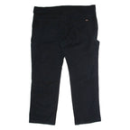 DICKIES Workwear Mens Trousers Black Relaxed Straight W42 L30