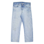 LEVI'S 501 Jeans Mens Blue Regular Straight Stone Wash W30 L25