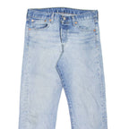 LEVI'S 501 Jeans Mens Blue Regular Straight Stone Wash W30 L25