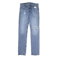 LEVI'S 511 Skinny Mens Jeans Blue Slim Skinny Denim Medium W32 L34 Ripped