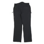 JACK WOLFSKIN Womens Polyester Blend Black Regular Fit Straight Leg Trousers W28