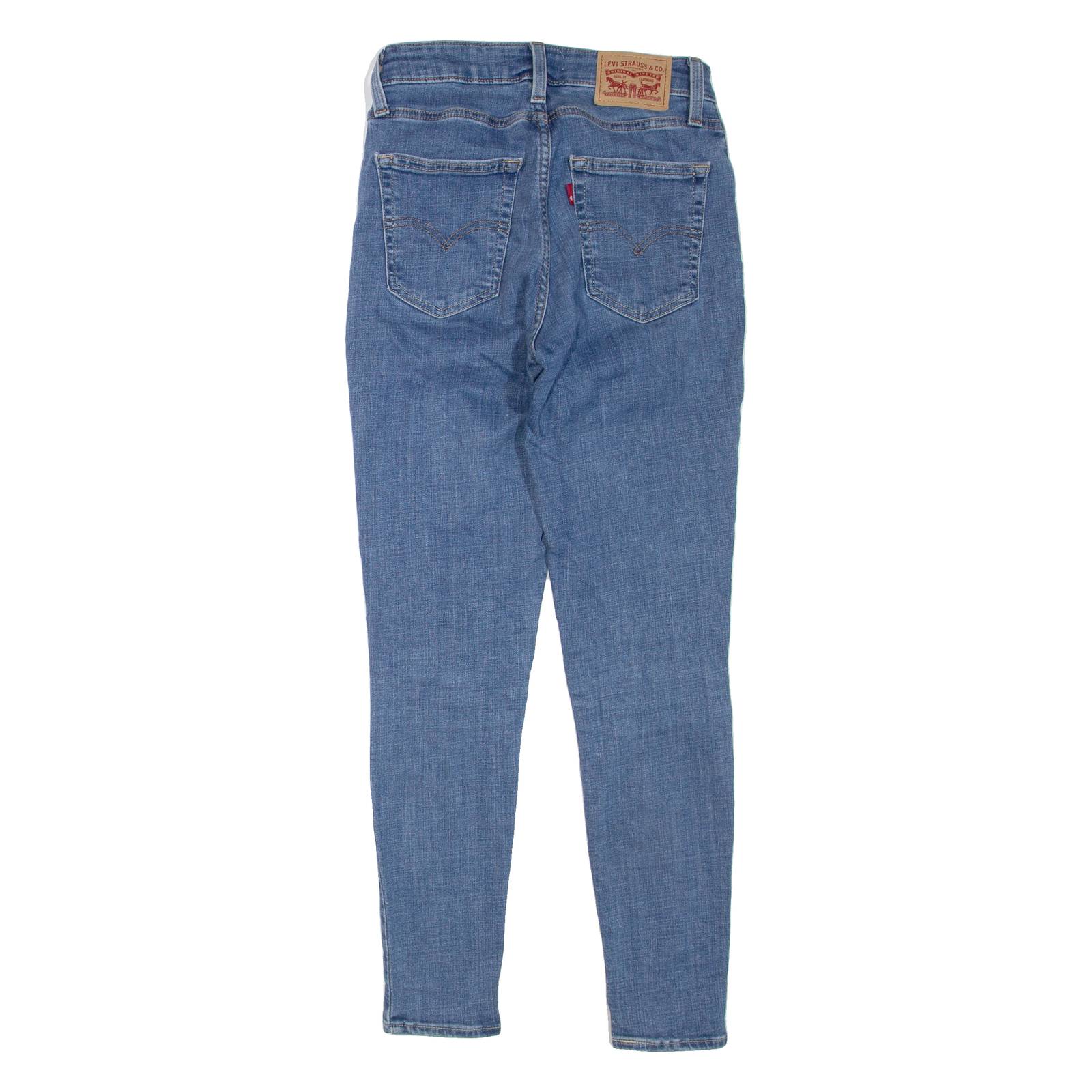 LEVI'S 721 High Rise Womens Jeans Blue Regular Skinny W25 L28