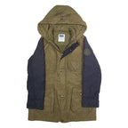 LEVI'S Womens Jacket Green Hooded M