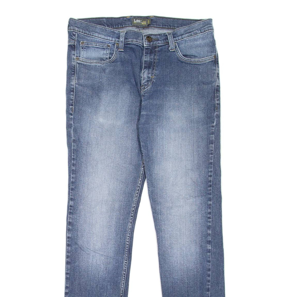 LEE Bruce Mens Jeans Blue Slim Skinny Stone Wash W32 L33