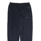 FILA Mens Joggers Navy Blue Slim Tapered S W34 L29 Polyester Comfortable