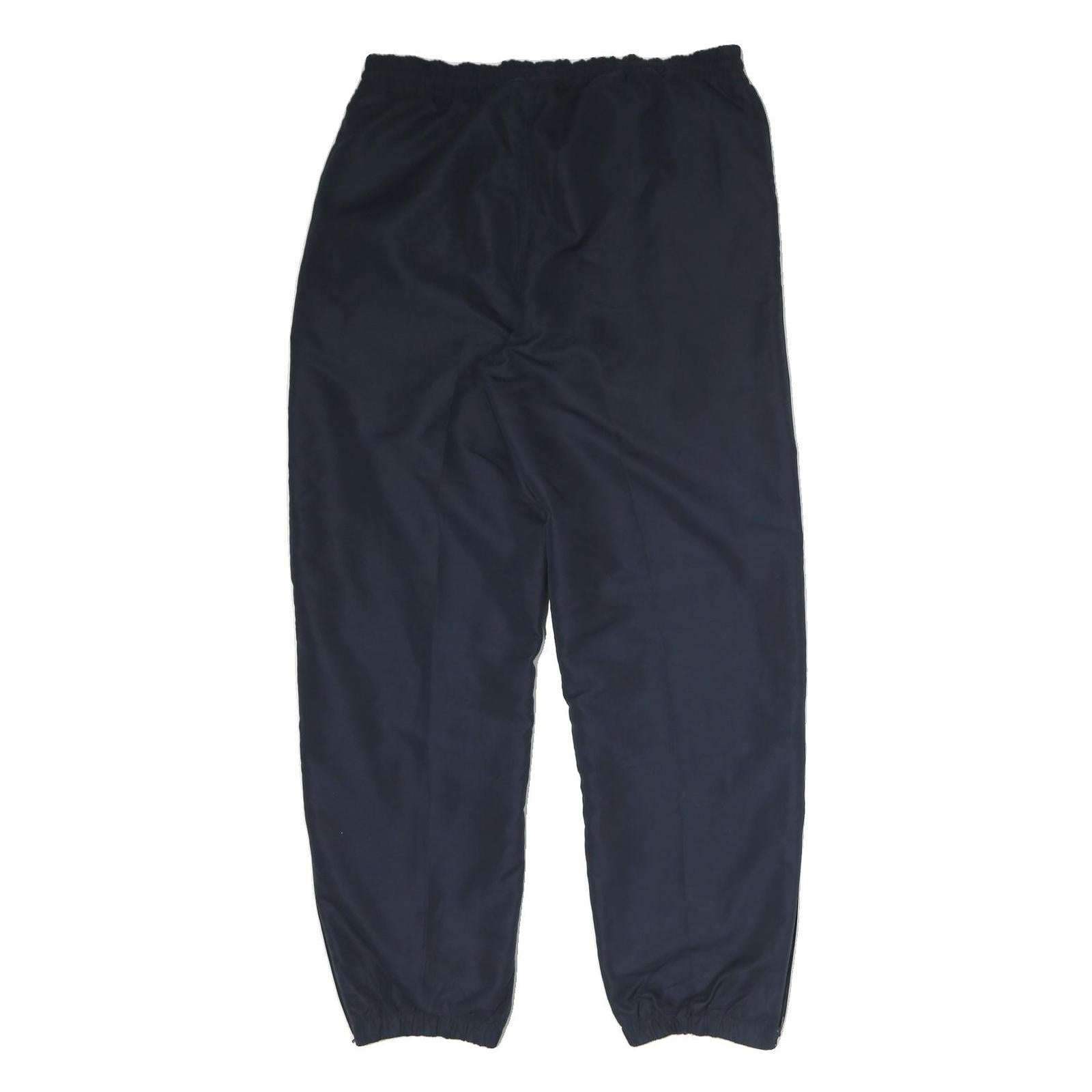 FILA Mens Joggers Navy Blue Slim Tapered S W34 L29 Polyester Comfortable