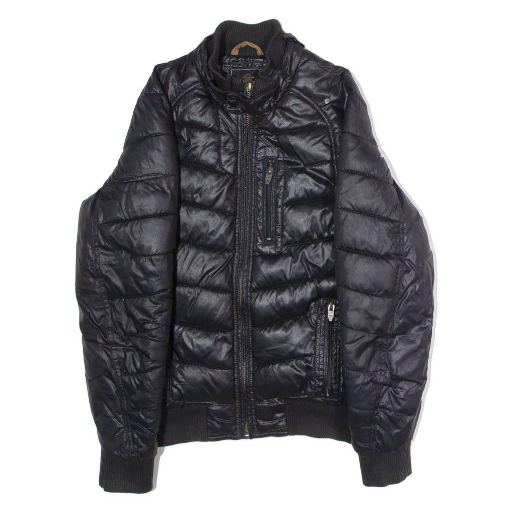 REDSKINS Mens Puffer Jacket Black S