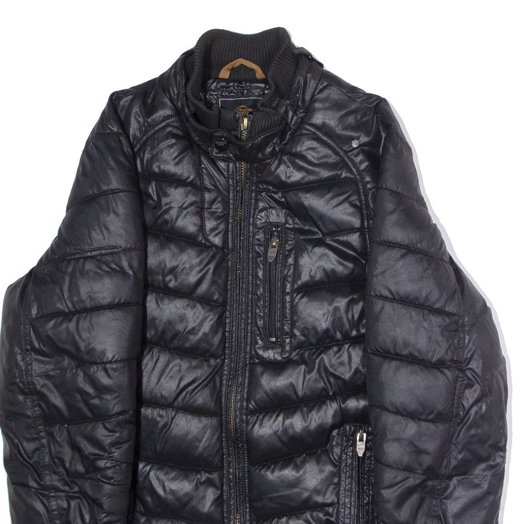 REDSKINS Mens Puffer Jacket Black S