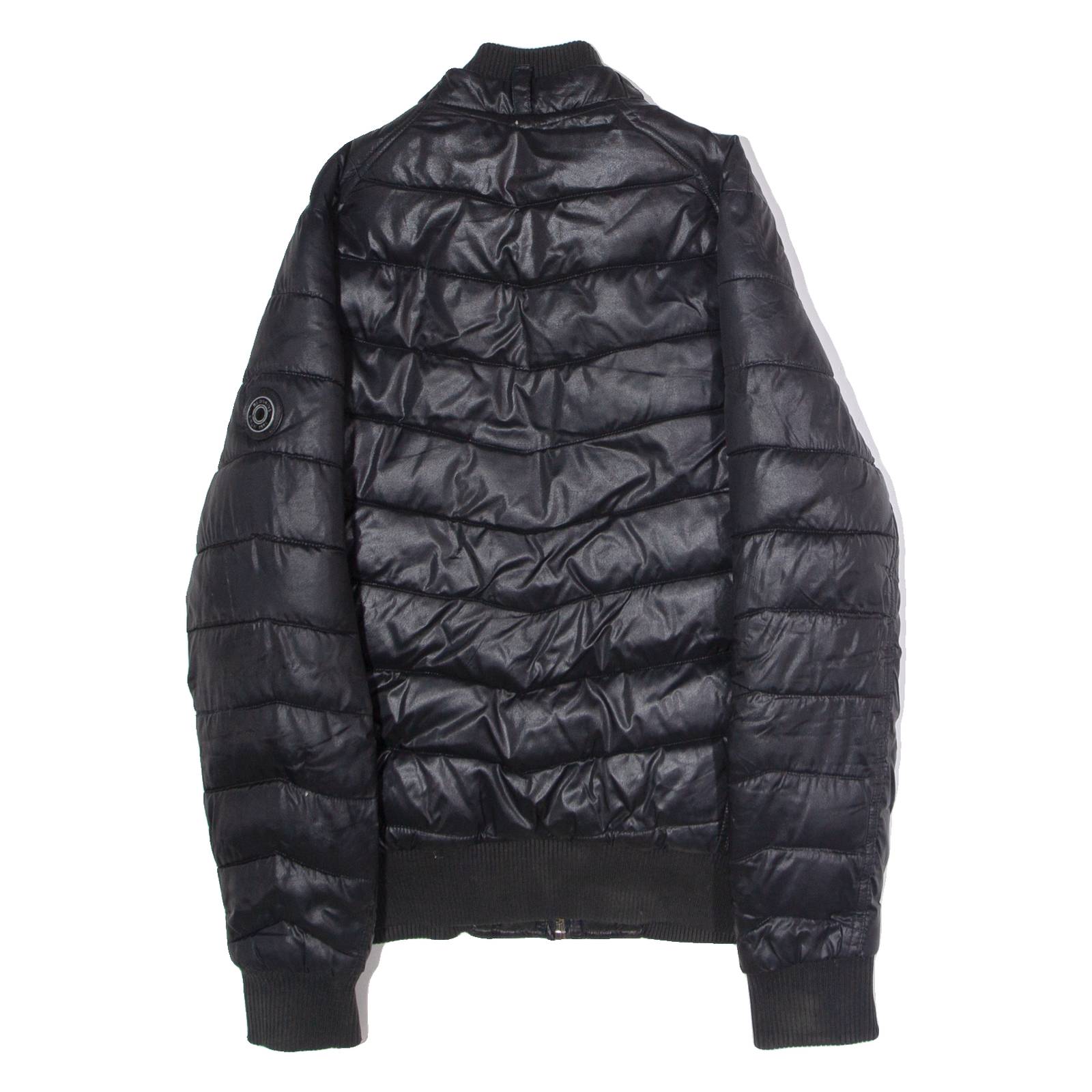 REDSKINS Mens Puffer Jacket Black S