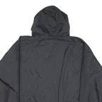 HELLY HANSEN Mens Black Outdoor Jacket M Nylon Plain Hooded Zip Pockets