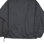 HELLY HANSEN Mens Black Outdoor Jacket M Nylon Plain Hooded Zip Pockets