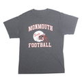 Mens Grey Monmouth Scots Football Graphic T-Shirt M Crew Neck Short Sleeve