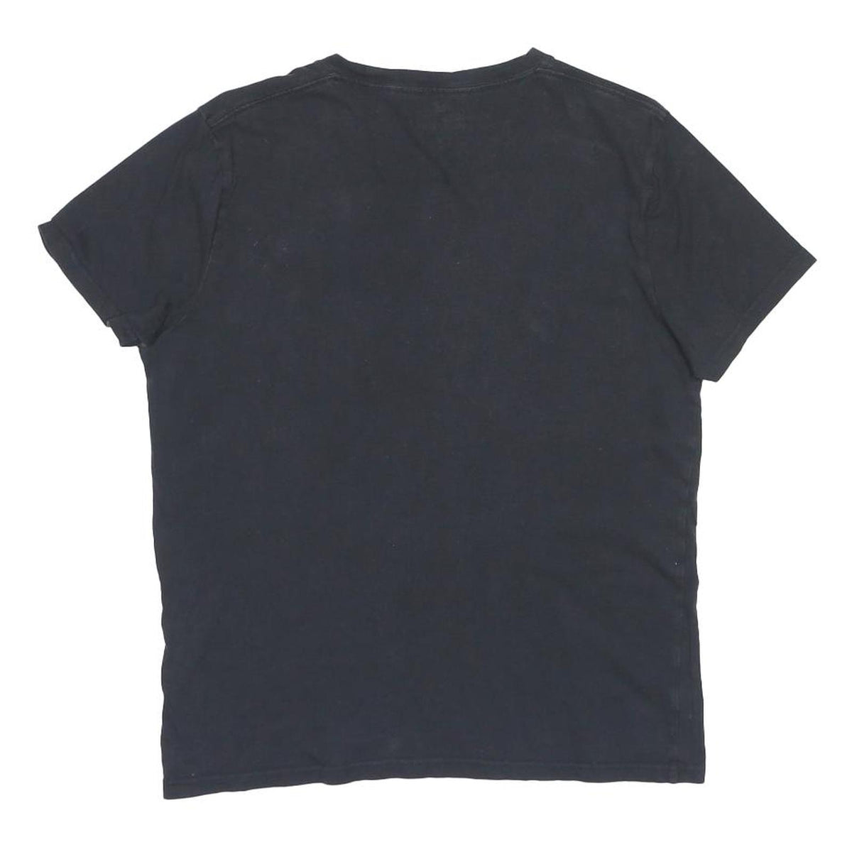HOLLISTER Mens Black & Red Logo Graphic T-Shirt M Short Sleeve Crew Neck