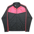 NIKE Mens Black & Pink Athletic Zip Polyester Jacket XL Sportswear Track