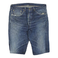 LEVI'S Mens Denim Blue Casual Shorts L W36 Cotton Blend Relaxed Fit
