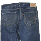 LEVI'S Mens Denim Blue Casual Shorts L W36 Cotton Blend Relaxed Fit