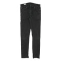 LEVI'S 512 BIG E Mens Slim Black Denim Dark Jeans W32 L30 Stretch Cotton Blend