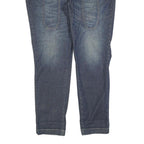 JECKERSON Womens Blue Regular Straight Denim Jeans W33 L30 Stylish Cotton Blend