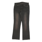 JUST CAVALLI Womens Regular Fit Black Denim Jeans W32 L32 Stylish Cotton Blend