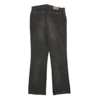 JUST CAVALLI Womens Regular Fit Black Denim Jeans W32 L32 Stylish Cotton Blend