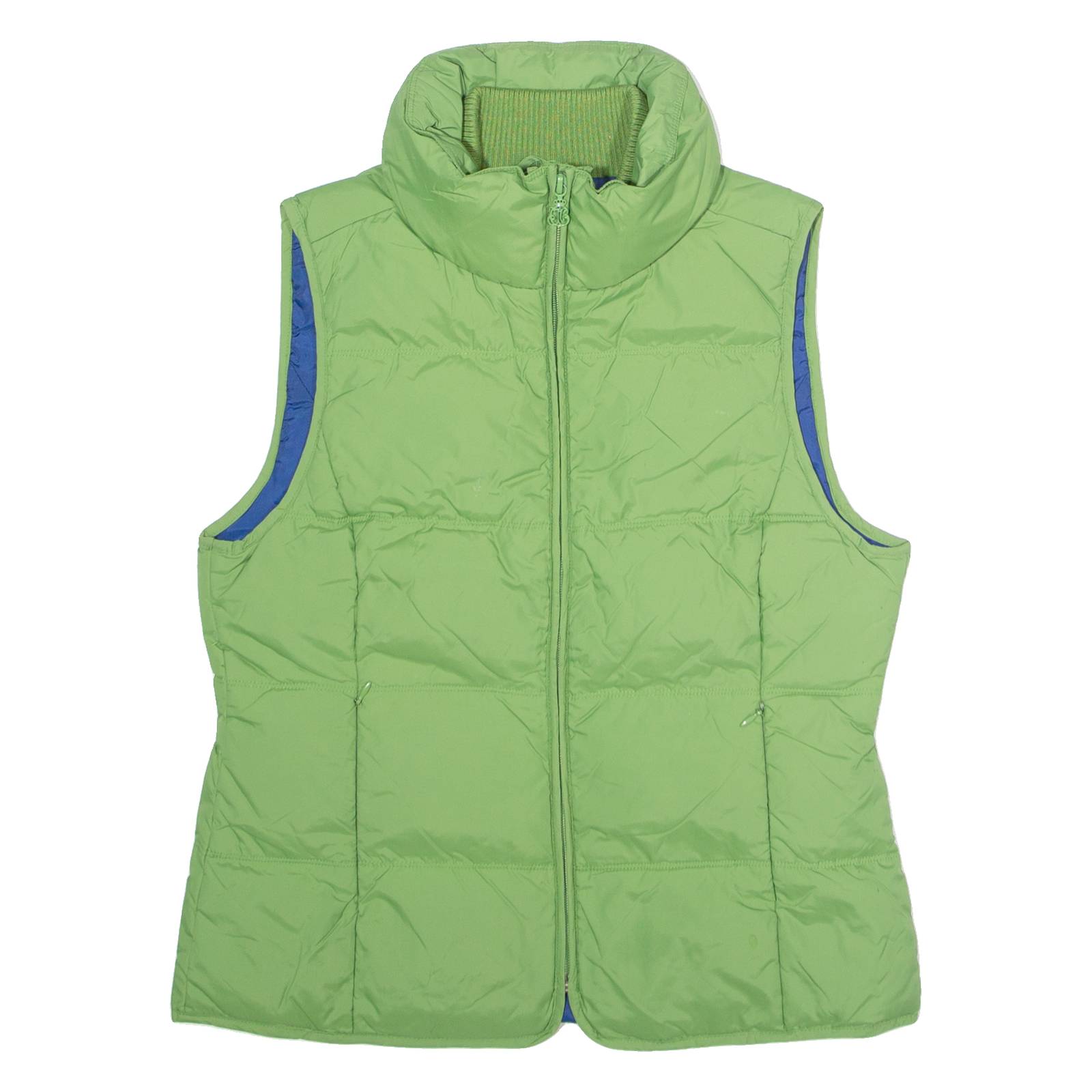 JACOB COHEN Womens Puffer Gilet Green Nylon M