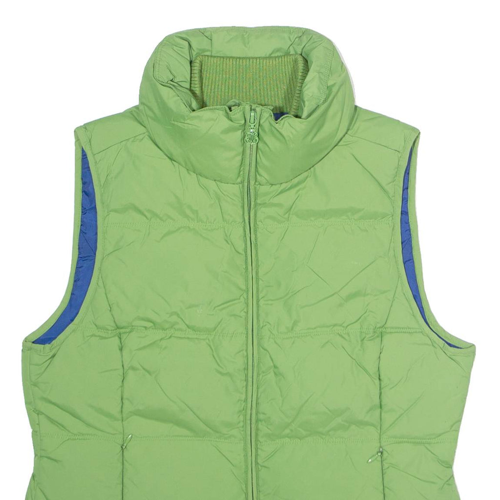 JACOB COHEN Womens Puffer Gilet Green Nylon M
