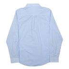 BEN SHERMAN Mens Blue Check Shirt S Cotton Button Down Long Sleeve Classic