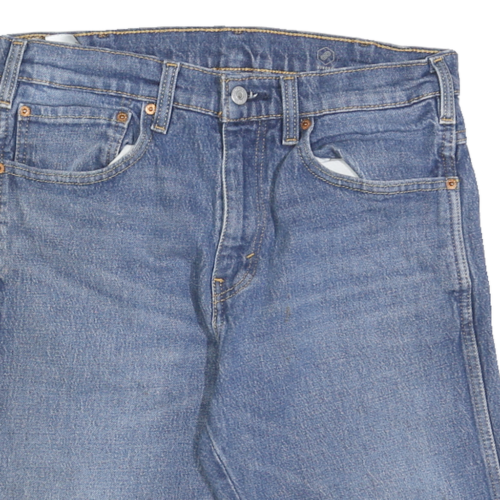 LEVI'S Mens Denim Blue Cut-Off Shorts M W32 Classic Fit Casual Summer
