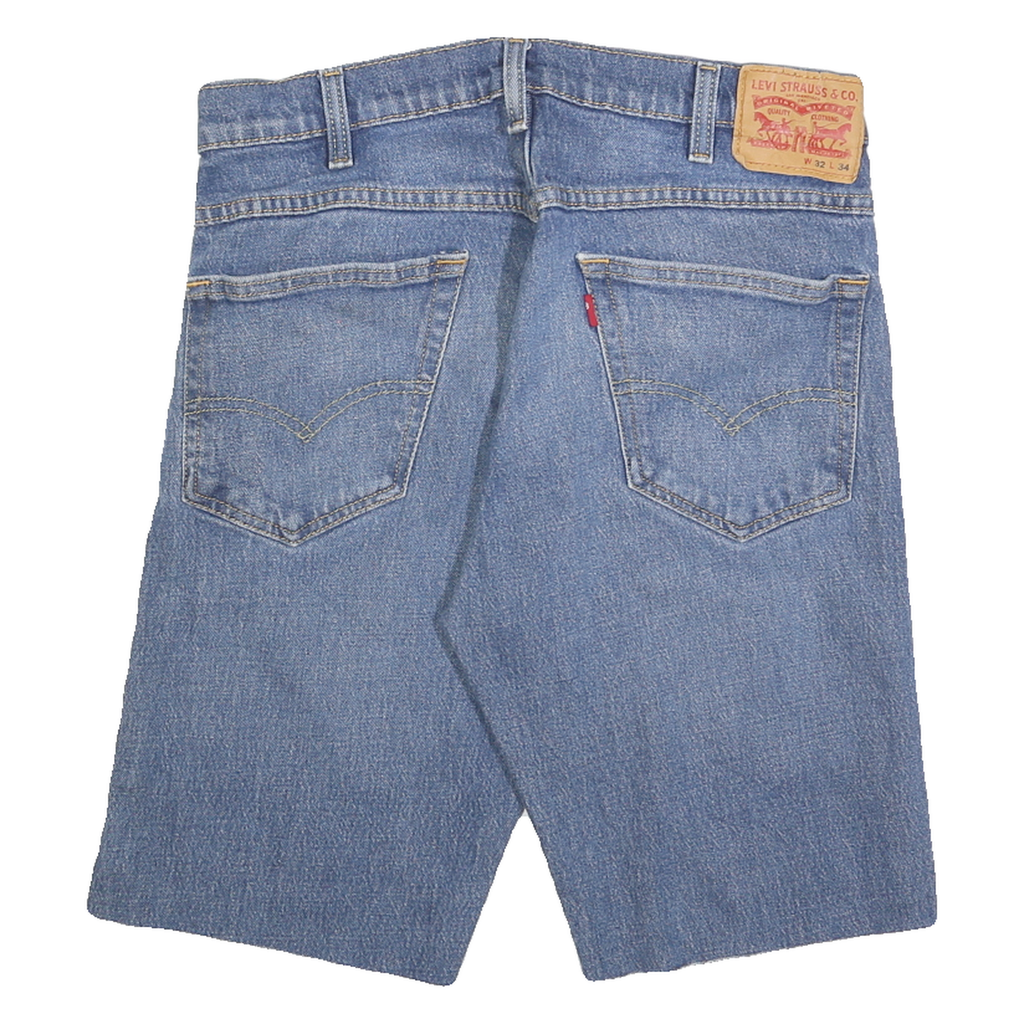 LEVI'S Mens Denim Blue Cut-Off Shorts M W32 Classic Fit Casual Summer