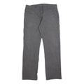 DICKIES Mens Cotton Blend Grey Regular Straight Trousers W36 L34 Workwear Zip