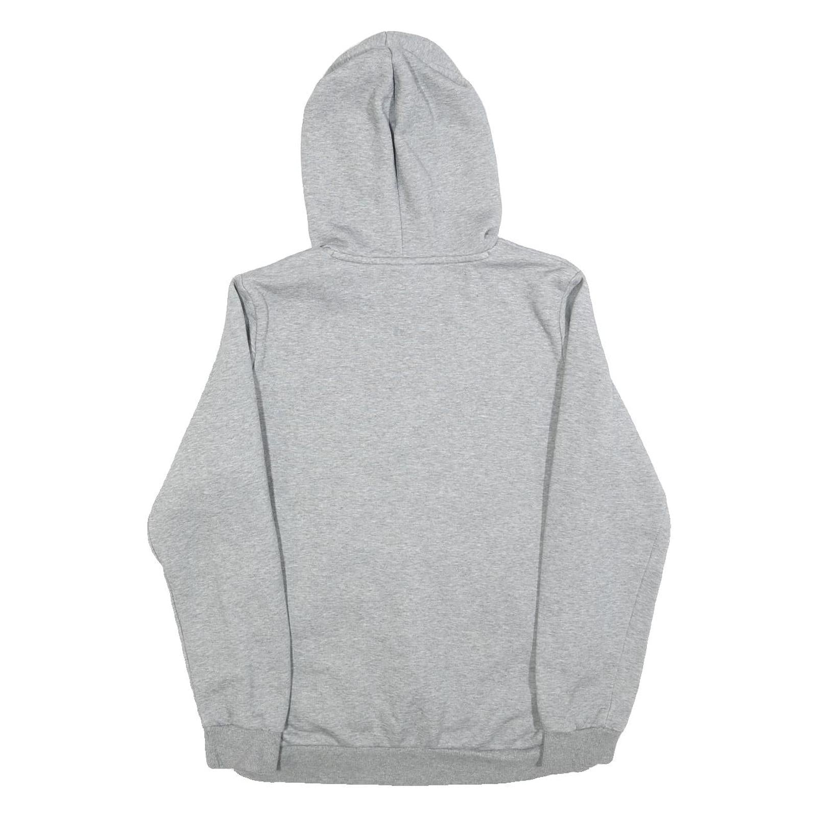 PUMA Mens Grey Hoodie S Cotton Pullover Casual Sportswear