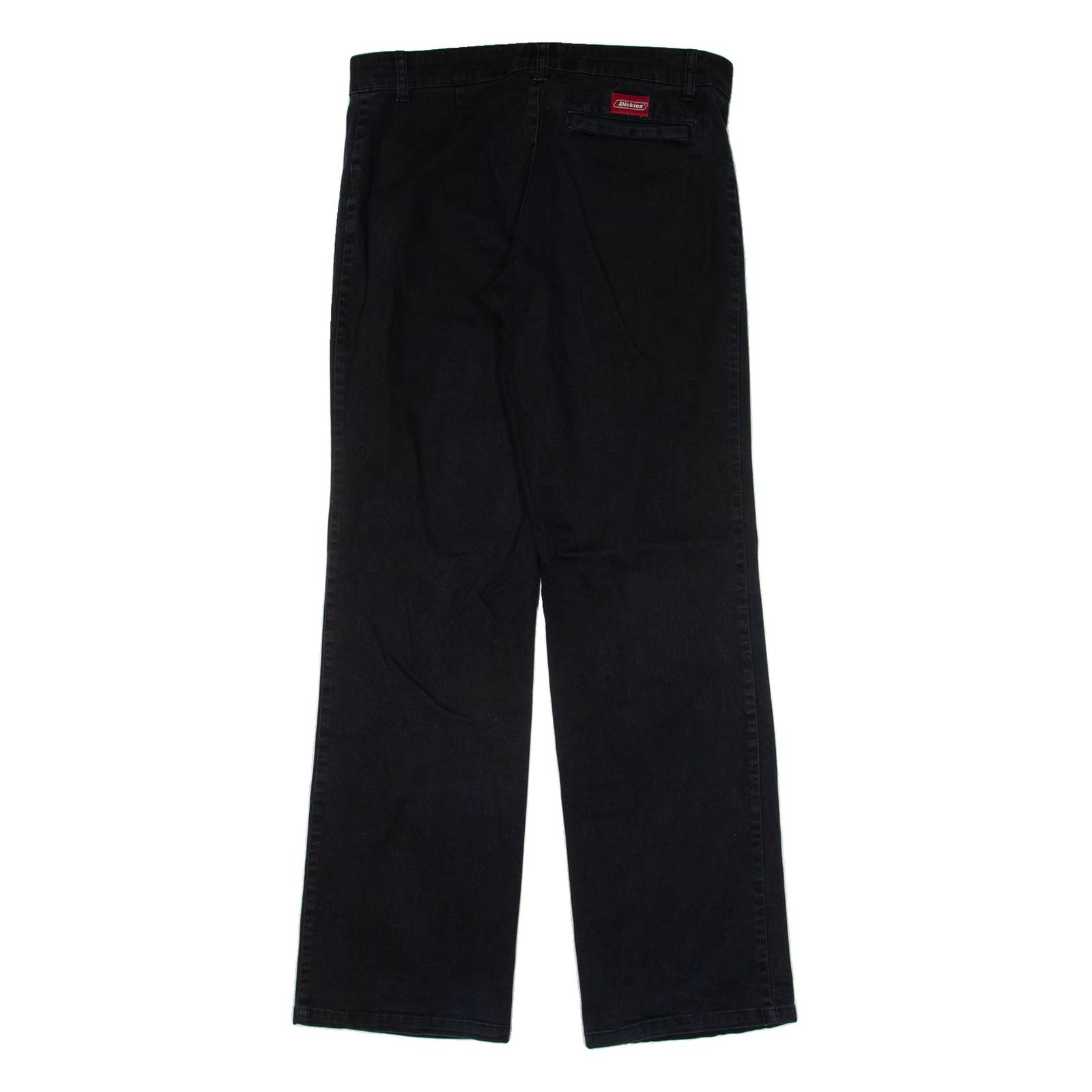 DICKIES Workwear Womens Trousers Black Regular Straight W31 L30