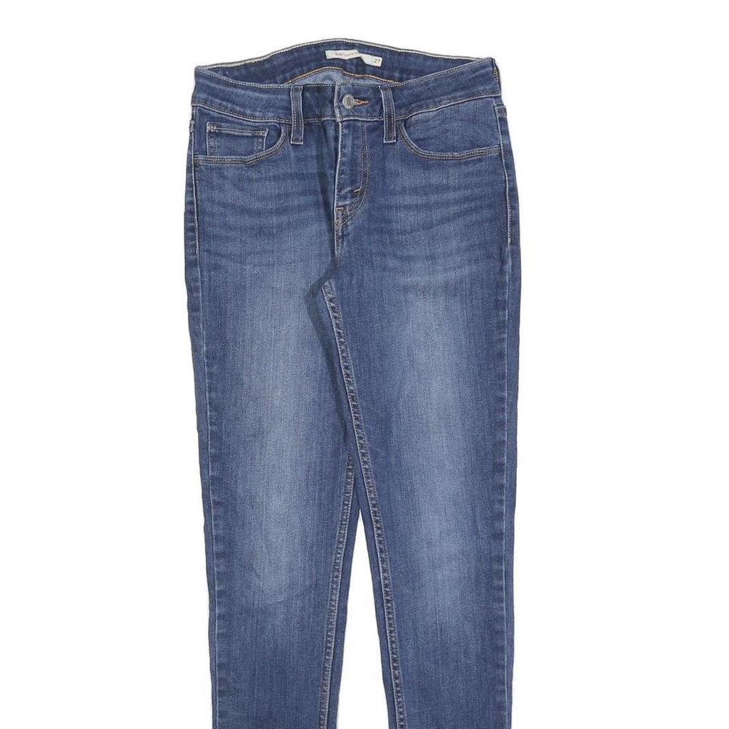 LEVI'S 535 Womens Jeans Blue Slim Skinny Denim Medium W27 L30 Stretch Cotton
