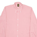 TORERO Mens Plain Shirt Red Long Sleeve M