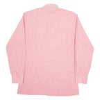 TORERO Mens Plain Shirt Red Long Sleeve M