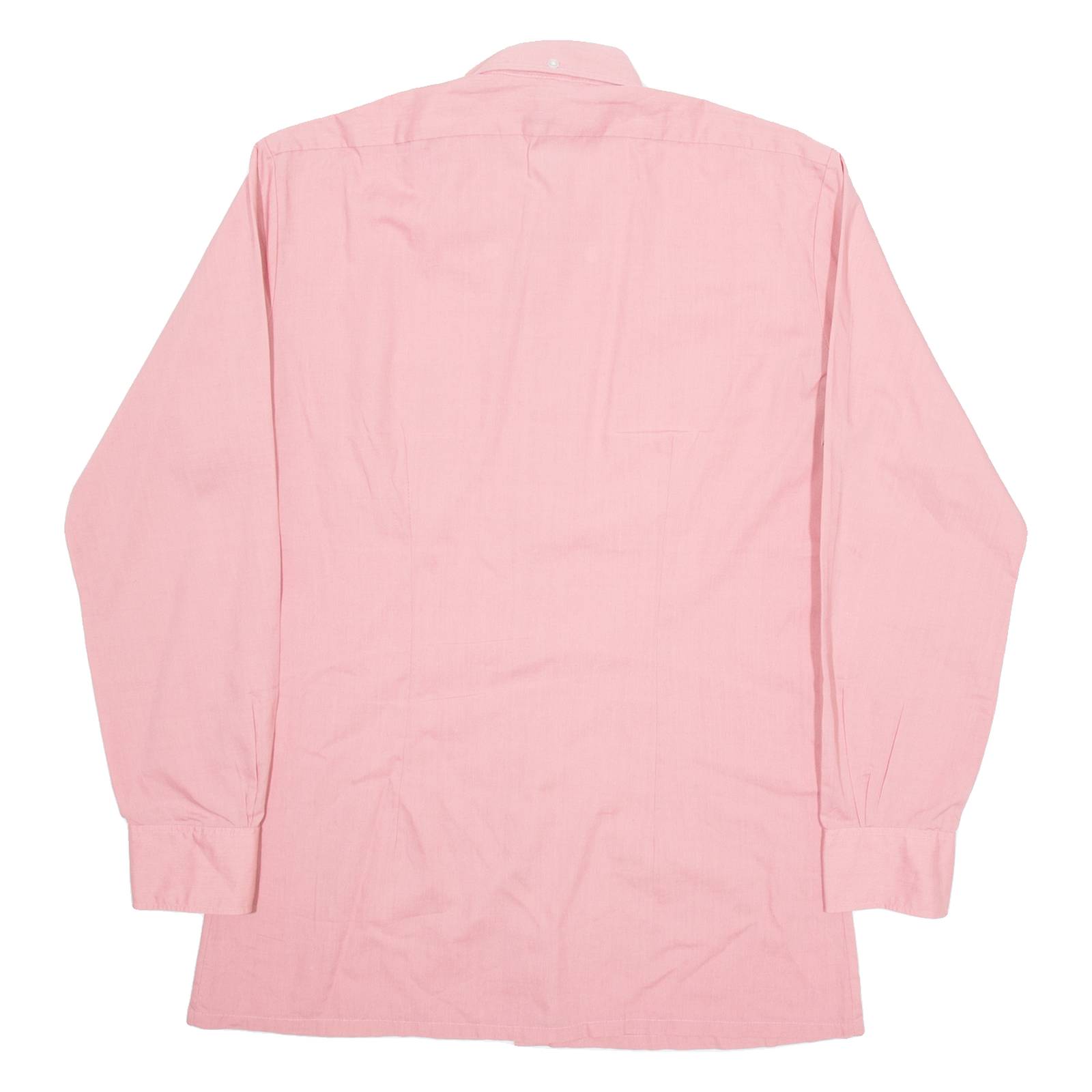 TORERO Mens Plain Shirt Red Long Sleeve M