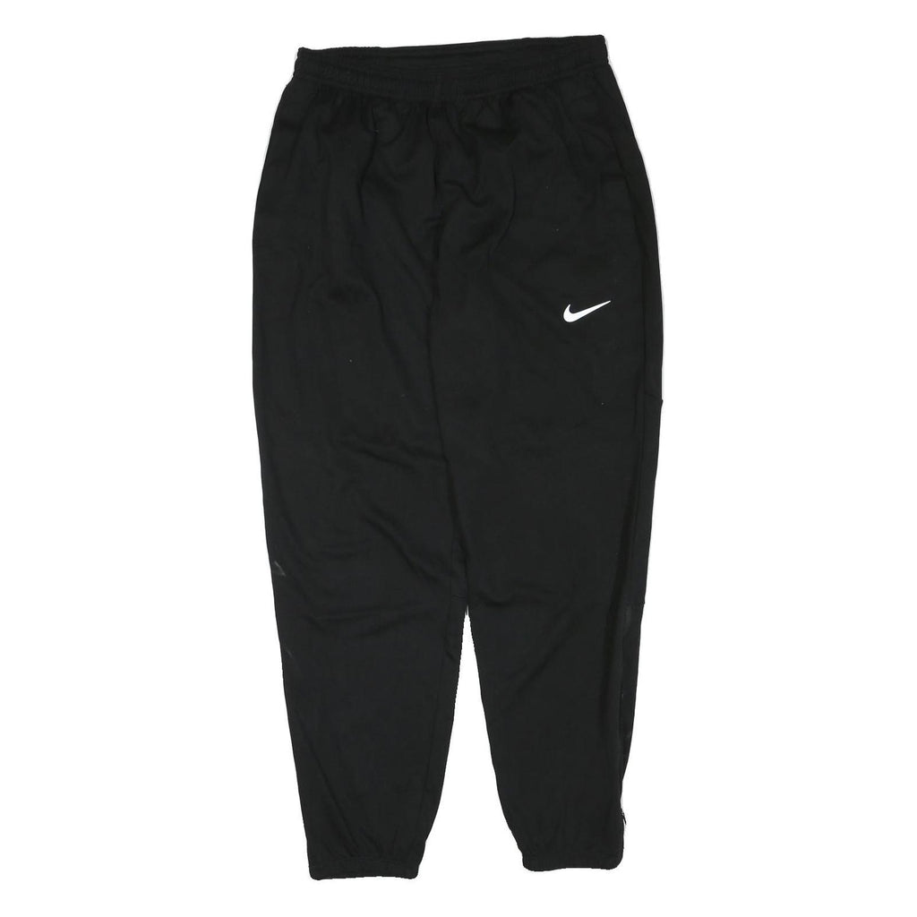 NIKE Mens Joggers Black S W28 L28 Regular Fit Tapered Leg Sportswear Sweatpants