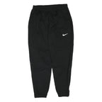 NIKE Mens Joggers Black S W28 L28 Regular Fit Tapered Leg Sportswear Sweatpants
