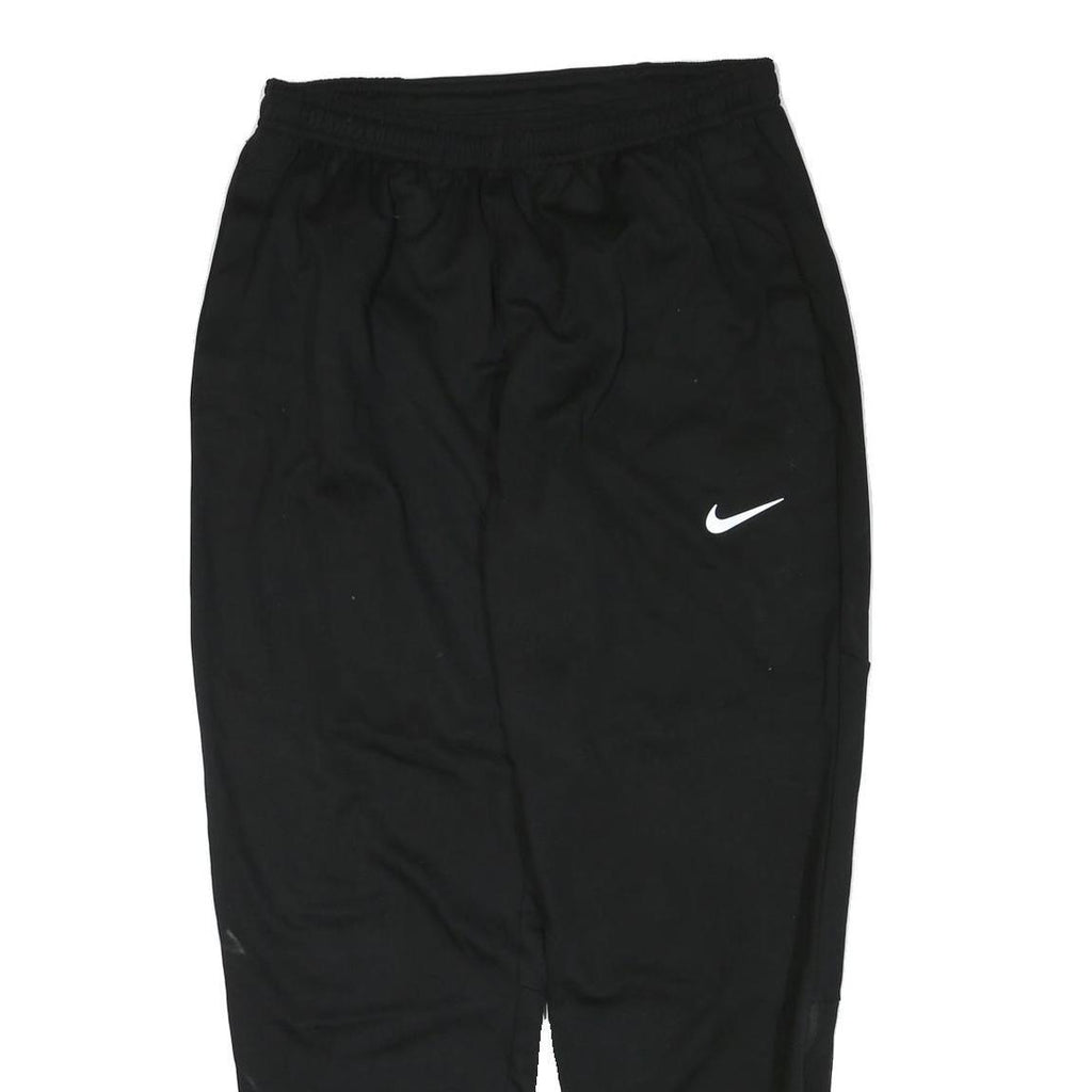 NIKE Mens Joggers Black S W28 L28 Regular Fit Tapered Leg Sportswear Sweatpants