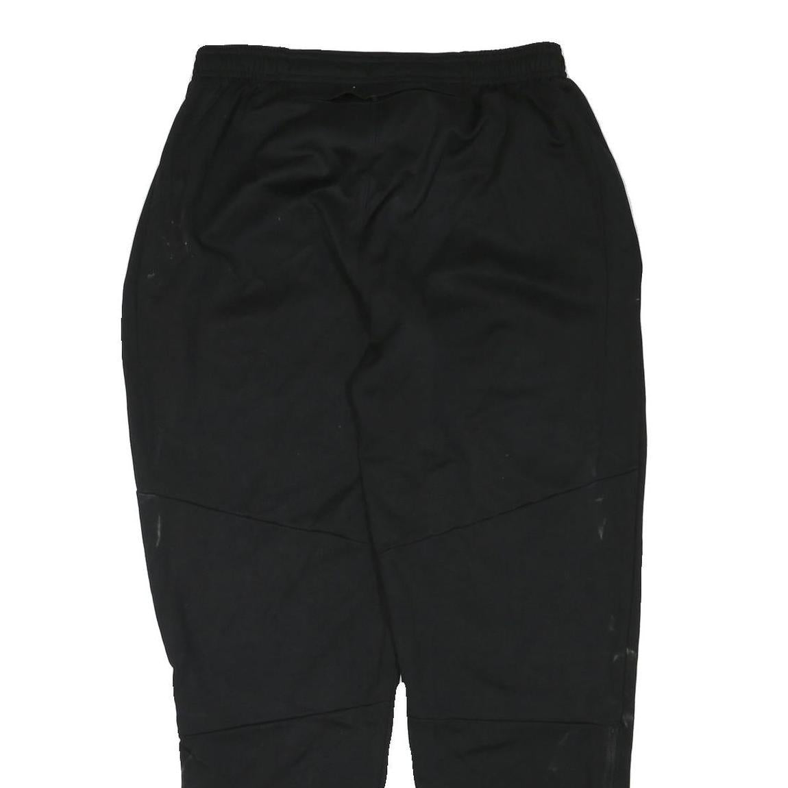 NIKE Mens Joggers Black S W28 L28 Regular Fit Tapered Leg Sportswear Sweatpants