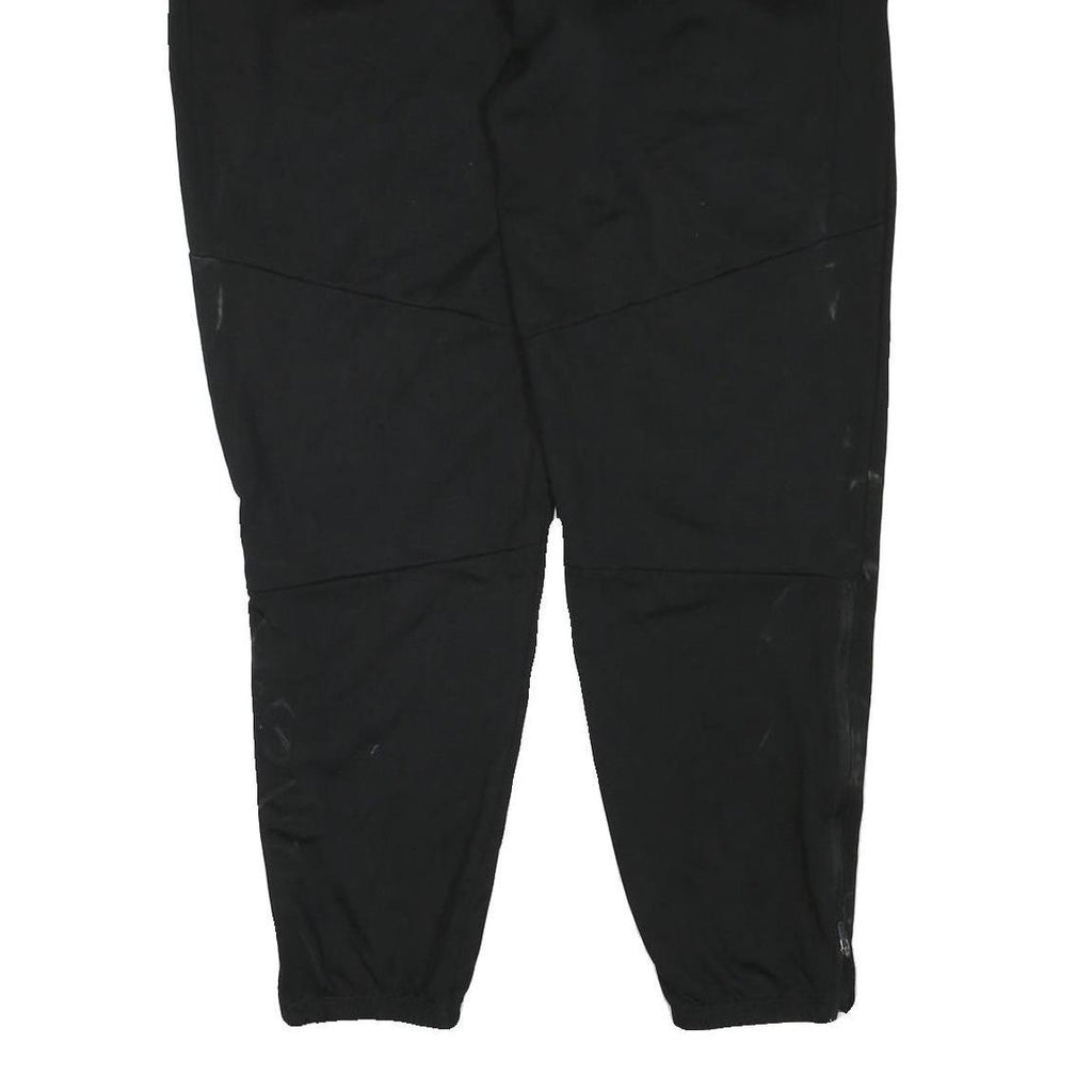 NIKE Mens Joggers Black S W28 L28 Regular Fit Tapered Leg Sportswear Sweatpants