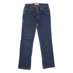 CARHARTT Womens Classic Blue Straight Denim Medium Wash Jeans W28 L30 Zip