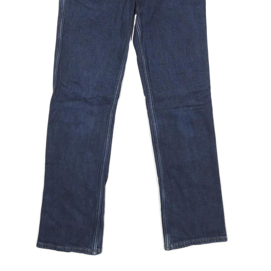 CARHARTT Womens Classic Blue Straight Denim Medium Wash Jeans W28 L30 Zip