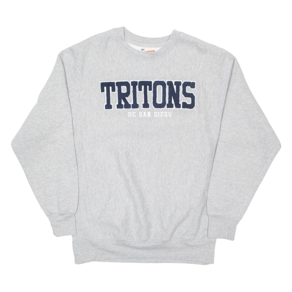MV SPORT Tritons San Diego Mens Sweatshirt Grey USA S