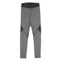 ADIDAS Womens Joggers Grey & Black Slim Tapered XS W22 L28 Activewear Leggings