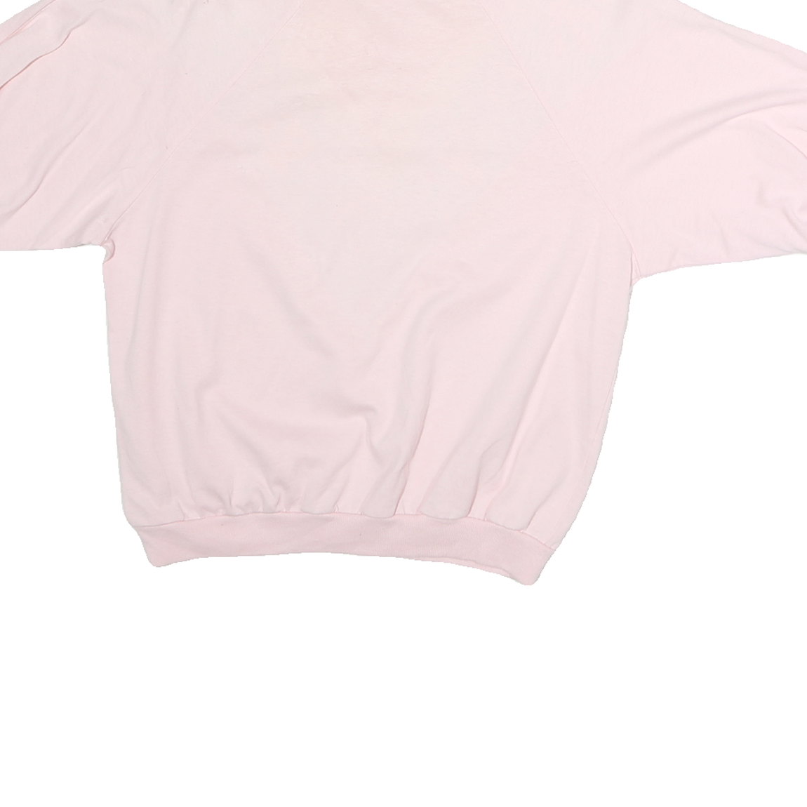 Womens Pink & White Graphic T-Shirt Floral Print M Short Sleeve Crew Neck