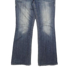 VIGOSS Womens Denim Blue Regular Bootcut Jeans Cotton Blend W32 L32 Classic