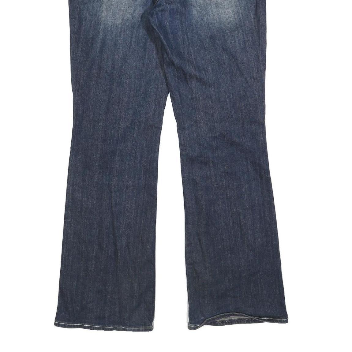 VIGOSS Womens Denim Blue Regular Bootcut Jeans Cotton Blend W32 L32 Classic