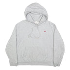 LEVI'S Womens Grey Pullover Hoodie S Cotton Blend Casual Comfort