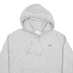 LEVI'S Womens Grey Pullover Hoodie S Cotton Blend Casual Comfort